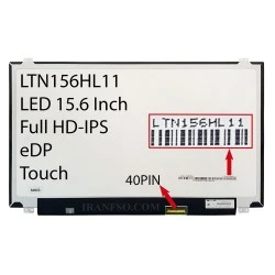 ال ای دی لپ تاپ سامسونگ 15.6 LTN156HL11_Touch نازک براق 40 پین Full HD-IPS-EDP