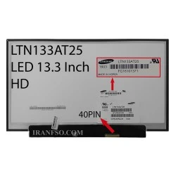 ال ای دی لپ تاپ سامسونگ 13.3 LTN133AT25 نازک براق 40 پین بدون فریم