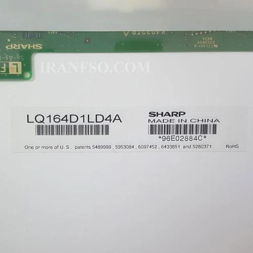 ال سی دی لپ تاپ 16.4 Sharp LQ164D1LD4A ضخیم 30 پین