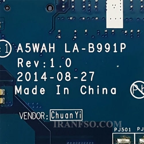مادربرد لپ تاپ ایسر Aspire E5-571_V3-572 CPU-I3-4 LA-B162P گرافیک دار