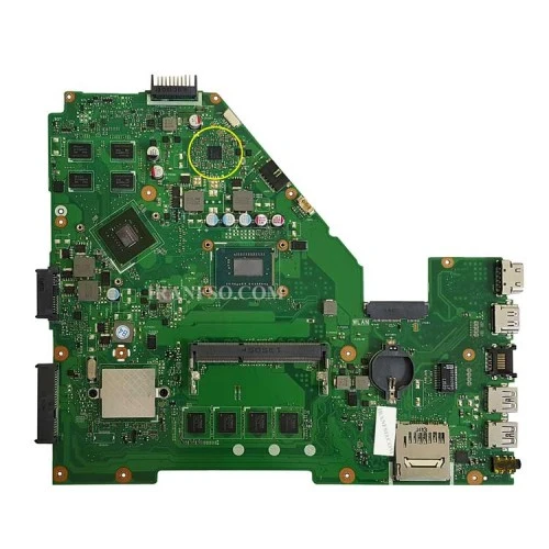 مادربرد لپ تاپ ایسوس X550CC CPU-I7 HM76 LED 40Pin 4GB-2GB گرافیک دار