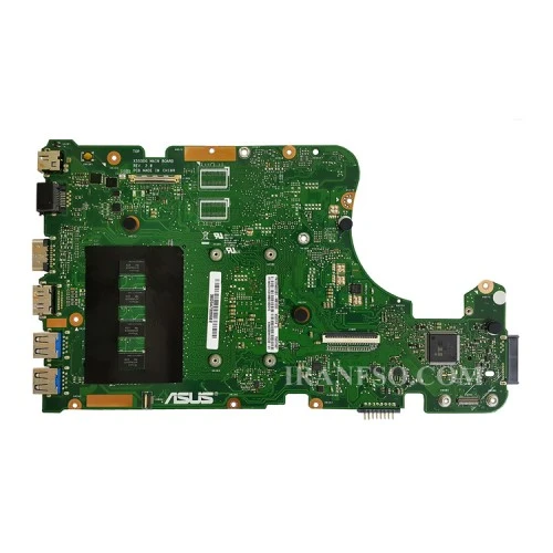 مادربرد لپ تاپ ایسوس X555DG-A555-K555 CPU-E1-7010_Rev 2.0_EDP 4GB بدون گرافیک