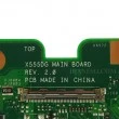 مادربرد لپ تاپ ایسوس X555DG-A555-K555_CPU-A4-7210_EDP-30Pin_4GB-1GB گرافیک دار