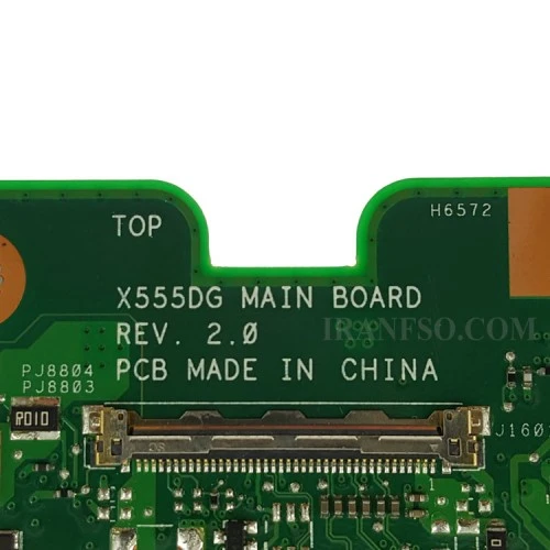 مادربرد لپ تاپ ایسوس X555DG-A555-K555_CPU-A4-7210_EDP-30Pin_4GB-1GB گرافیک دار