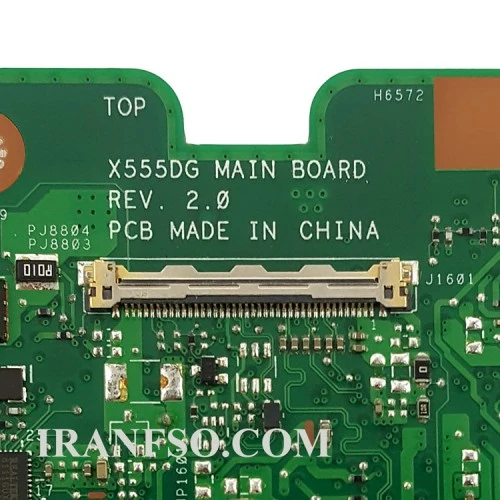 مادربرد لپ تاپ ایسوس X555DG-A555-K555_CPU-A6-7310_Rev 2.1_EDP_Ram-4GB_VGA-1GB گرافیک دار