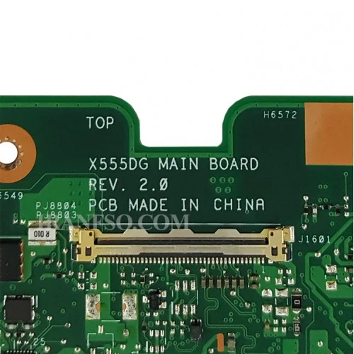 مادربرد لپ تاپ ایسوس X555DG-A555-K555_CPU-A4-7210_EDP_Ram-4GB_VGA-2GB گرافیک دار