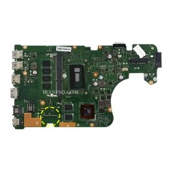مادربرد لپ تاپ ایسوس X555LD-A555-K555-X554L CPU-I5-5_Rev 1.2-2.0-3.1_LVDS-40Pin 4GB-2GB گرافیک دار