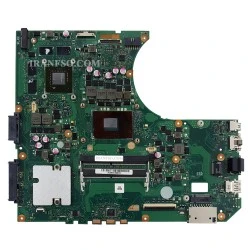 مادربرد لپ تاپ ایسوس VivoBook N552VX CPU-I7-6700_GPU-GTX950M_VGA-2GB گرافیک دار-مشابه N552VW تاچ کار نمی کند
