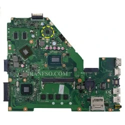 مادربرد لپ تاپ ایسوس X550CL-X550CC-P550C_CPU-I7-3537U_40Pin 4GB-1GB گرافیک دار-مشابه X550EP