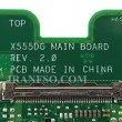 مادربرد لپ تاپ ایسوس X555DG-A555-K555 CPU-AMD E2-7110_REV 2.0 LED-30Pin 4GB-2GB گرافیک دار