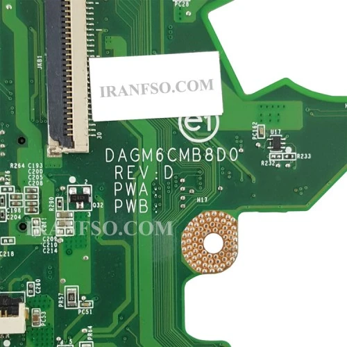 مادربرد لپ تاپ دل XPS L502X HM67_DAGM6CMB8D0 VGA-1GB گرافیک دار-تعمیری