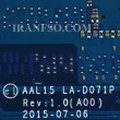 مادربرد لپ تاپ دل Inspiron 5559-5459 CPU-I7-6_AAL15_LA-D071P_Rev.1.0_VGA-4GB گرافیک دار-تعمیری