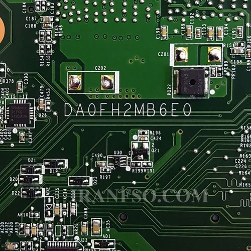 مادربرد لپ تاپ فوجیتسو LifeBook AH530_DA0FH2MB6E0 بدون گرافیک