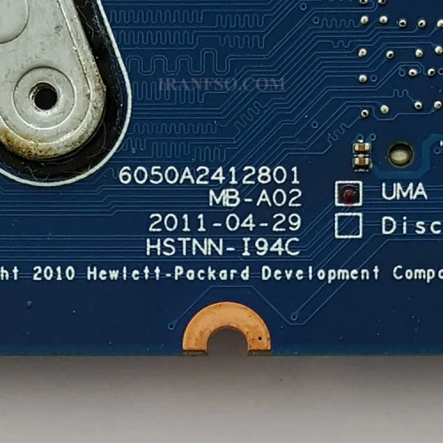 مادربرد لپ تاپ اچ پی Pavilion G6-1000 CPU-AMD_6050A2412801 بدون گرافیک