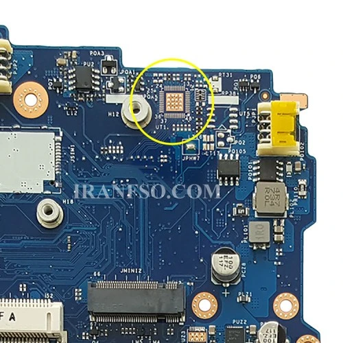 مادربرد لپ تاپ اچ پی ProBook 450-G2_CPU-I5-4_LA-B181P_EDP-30Pin_VGA-1GB گرافیک دار