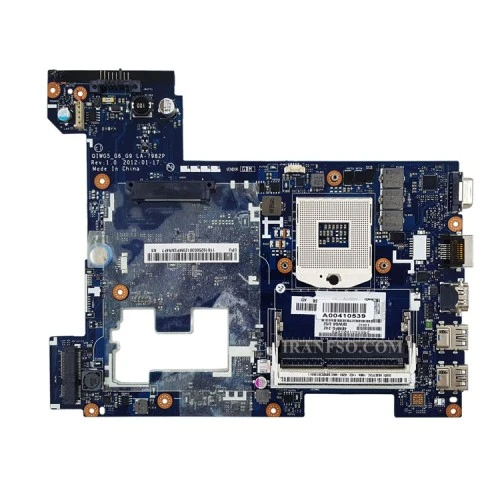 مادربرد لپ تاپ لنوو IdeaPad G580_LA-7982P بدون گرافیک