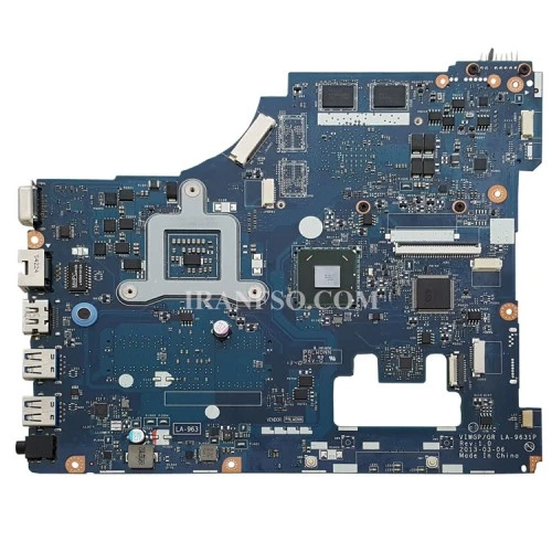 مادربرد لپ تاپ لنوو IdeaPad G500 CPU-Pentium_LA-9631P 1GB گرافیک دار
