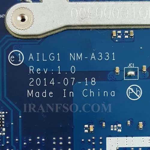 مادربرد لپ تاپ لنوو IdeaPad G70-70_CPU-I5-4_AILG1_NM-A331_VGA-2GB گرافیک دار