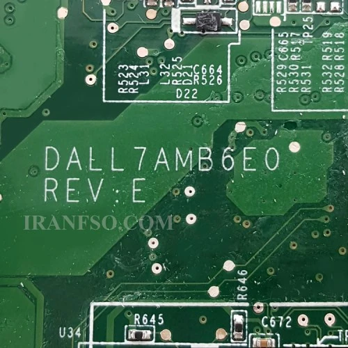 مادربرد لپ تاپ لنوو IdeaPad Z360-G360_CPU-Intel_DALL7AMB6E0 گرافیک دار