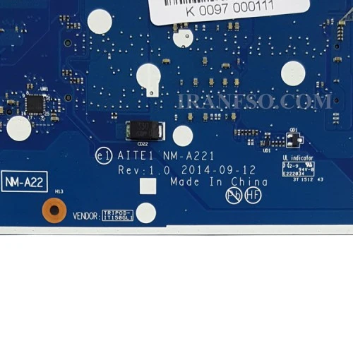 مادربرد لپ تاپ لنوو ThinkPad E550 CPU-I5-4_AITE1_NM-A221_VGA-2GB گرافیک دار