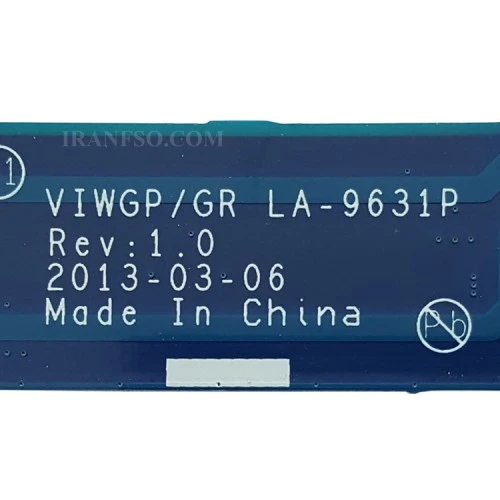 مادربرد لپ تاپ لنوو IdeaPad G500 HM77_VIWGP-GR_LA-9631P VGA-2GB گرافیگ دار
