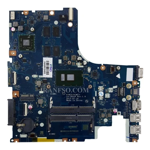 مادربرد لپ تاپ لنوو IP500-15ISK I5-6200_AIWZ2-AIWZ3_LA-C851P_2GB_3D Web R7-M360_Heated CPU گرافیک دار-مشابه Z51-70