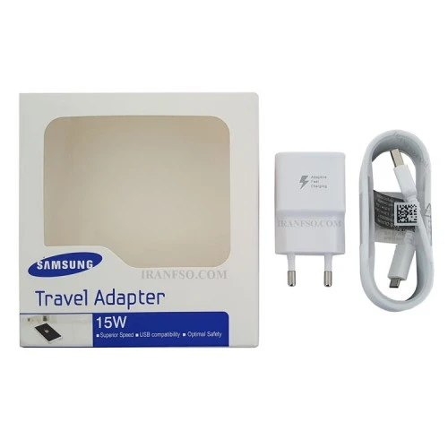 آداپتور تبلت و موبایل سامسونگ 5V 2A Fast باپک
