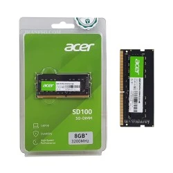 رم لپ تاپ 8 گیگ ایسر DDR4-3200 MHZ 1.2V_SD100 گارانتی آواژنگ