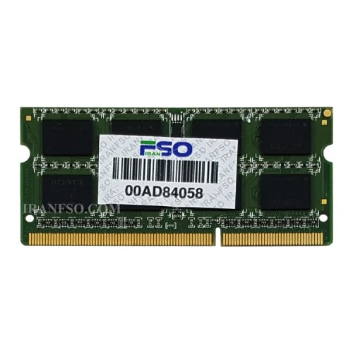رم لپ تاپ 4 گیگ Adata DDR3-1600-12800MHZ 1.5V شش ماه گارانتی
