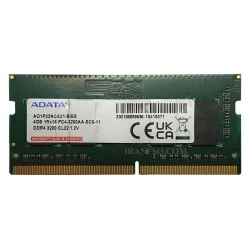 رم لپ تاپ 4 گیگ Adata DDR4-3200 MHz 1.2V یک سال گارانتی