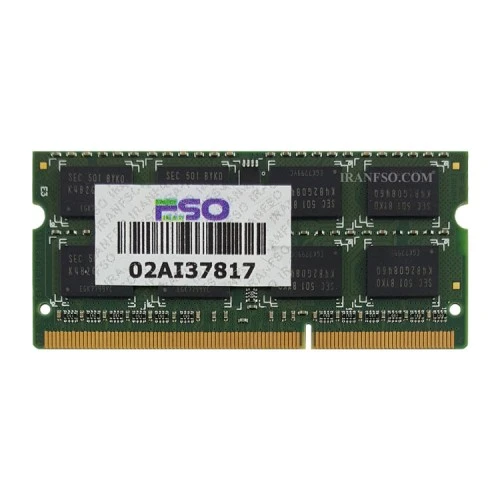 رم لپ تاپ 4 گیگ Apacer DDR3-1600-12800 MHz 1.5V شش ماه گارانتی