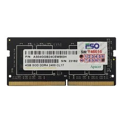 رم لپ تاپ 4 گیگ Apacer DDR4-2400 MHZ 1.2V