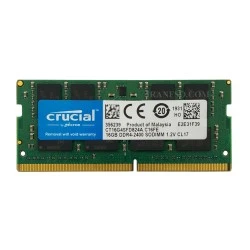 رم لپ تاپ 16 گیگ Crucial DDR4-2400 MHz 1.2V یک سال گارانتی