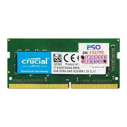 رم لپ تاپ 4 گیگ Crucial DDR4-2400 MHZ 1.2V