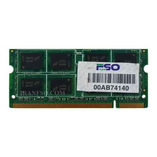 رم لپ تاپ 2 گیگ Crucial DDR2-667-5300 MHZ 1.8V سه ماه گارانتی