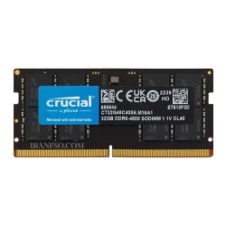رم لپ تاپ 32 گیگ Crucial DDR5-4800 MHZ 1.1V یکسال گارانتی افق
