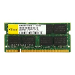رم لپ تاپ 2 گیگ Elixir DDR2-667-5300 MHZ 1.8V سه ماه گارانتی