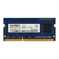 رم لپ تاپ 4 گیگ Elpida DDR3-PC3L 1600-12800 MHz 1.35V یکسال گارانتی
