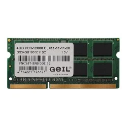 رم لپ تاپ 4 گیگ Geil DDR3-1600-12800MHZ 1.5V