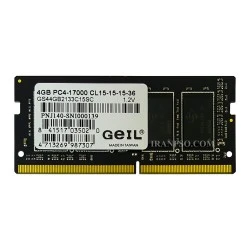 رم لپ تاپ 4 گیگ Geil DDR4-2133-MHZ 1.2V گارانتی آواژنگ