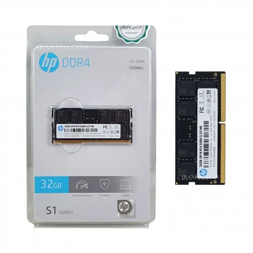 رم لپ تاپ 32 گیگ اچ پی DDR4-3200 MHZ 1.2V گارانتی آواژنگ