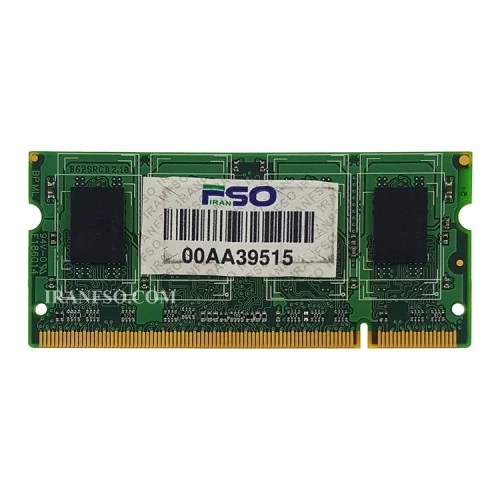 رم لپ تاپ 1 گیگ Hynix DDR2-800-6400 MHZ 1.8V سه ماه گارانتی