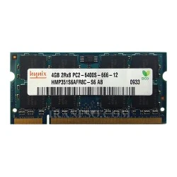 رم لپ تاپ 4 گیگ Hynix DDR2-800-6400 MHZ 1.8V