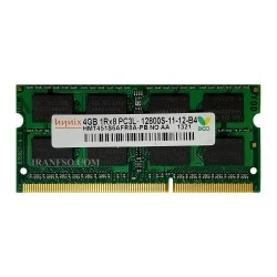 رم لپ تاپ 4 گیگ Hynix DDR3-PC3L-1600-12800 MHZ 1.35V یک سال گارانتی