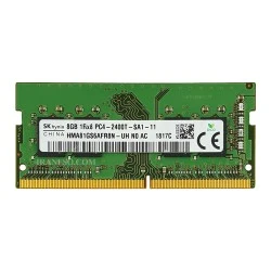 رم لپ تاپ 8 گیگ Hynix DDR4-2400 MHZ 1.2V شش ماه گارانتی