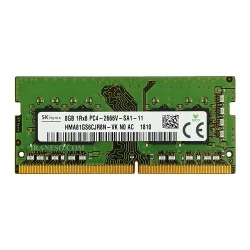 رم لپ تاپ 8 گیگ Hynix DDR4-2666 MHZ 1.2V شش ماه گارانتی