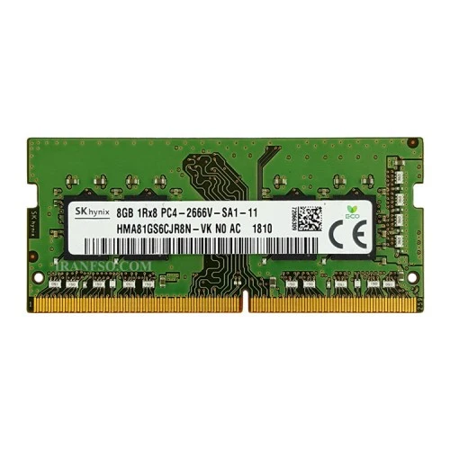 رم لپ تاپ 8 گیگ Hynix DDR4-2666 MHZ 1.2V شش ماه گارانتی