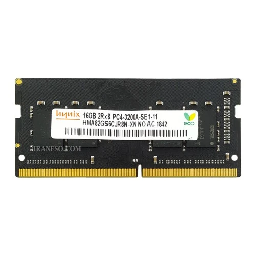 رم لپ تاپ 16 گیگ Hynix DDR4-3200 MHZ 1.2V یک سال گارانتی