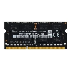 رم لپ تاپ 8 گیگ Hynix DDR3-PC3L-1866-14900 MHZ 1.35V شش ماه گارانتی