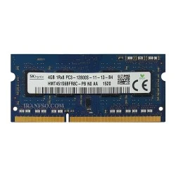رم لپ تاپ 4 گیگ SK Hynix DDR3-1600-12800 MHZ 1.5V شش ماه گارانتی